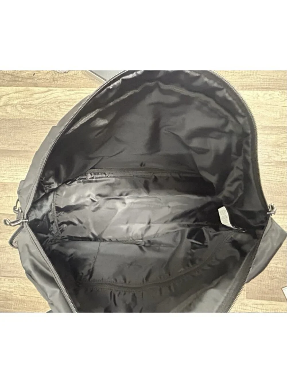NEW Under Armour Project Rock Duffle Bag Black White Unisex Bull Logo Gym Travel